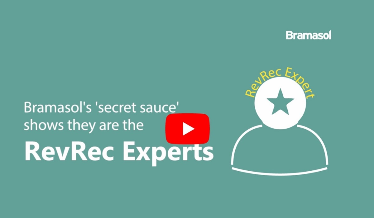 Bramasol's secret sauce shows they are the RevRec Experts says our value Client-1