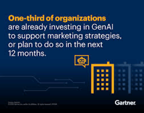 Gartner - One Third of Companies Using AI for Marketing