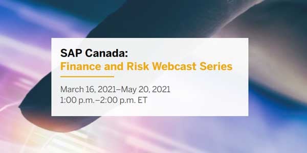 SAP-Canada-Finance-Risk-Webcast-Series